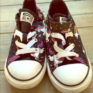 Unicorn Converse, size 9 Too cute!